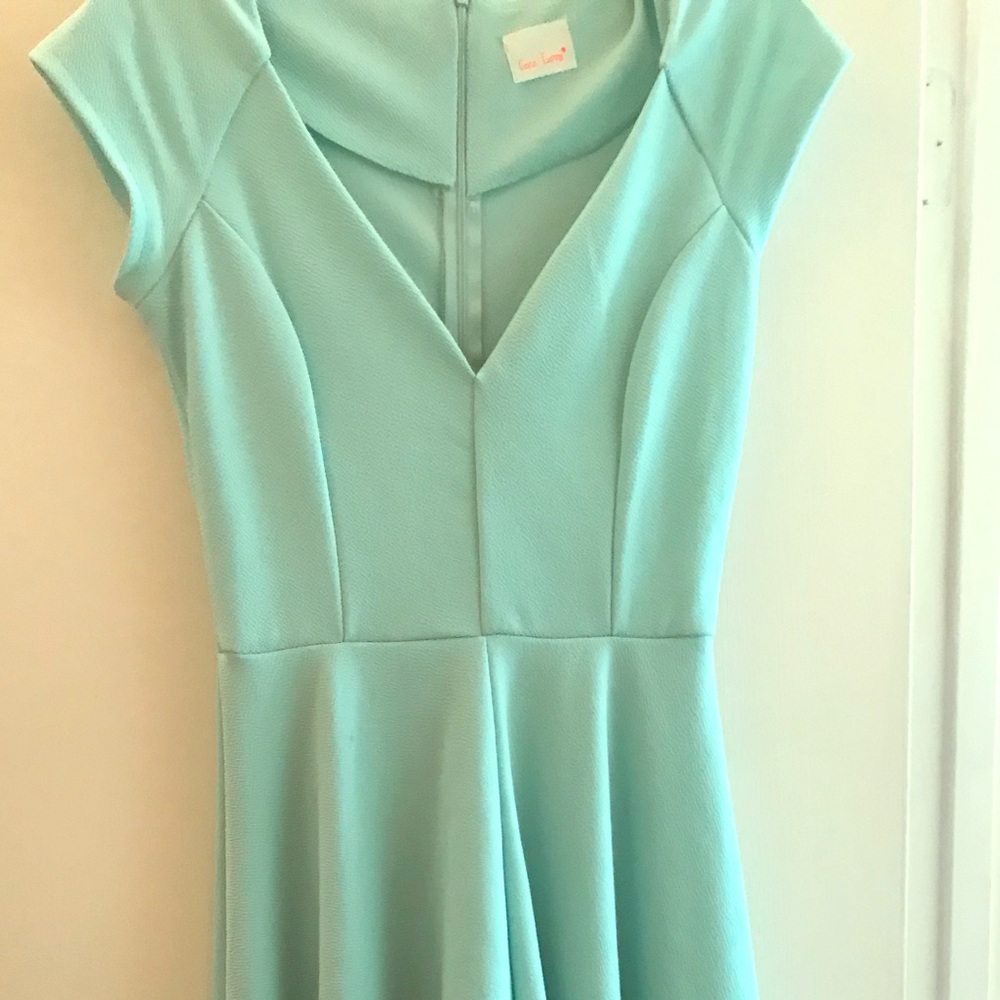 Turquoise dress
